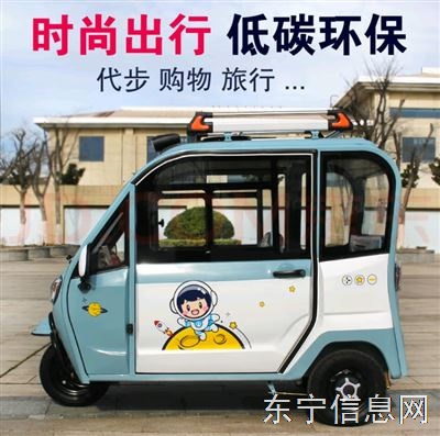 賣全封閉式三輪車女士接送孩子電動三輪車